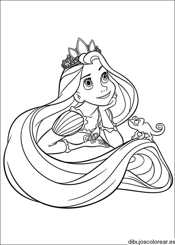 Dibujo de Encantanda soñando