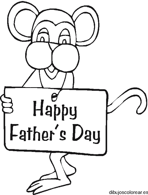 Dibujo Happy Fathers Day