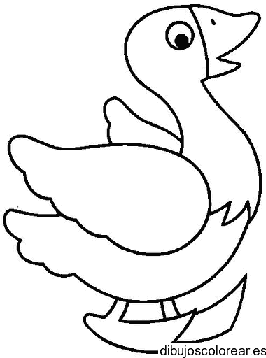 Dibujo de un ganso