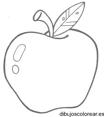 Dibujo de una manzanita