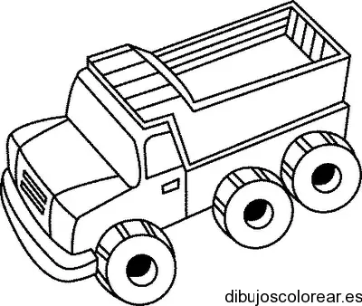 Dibujo de un pequeño camioncito