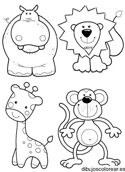Dibujo de animales salvajes