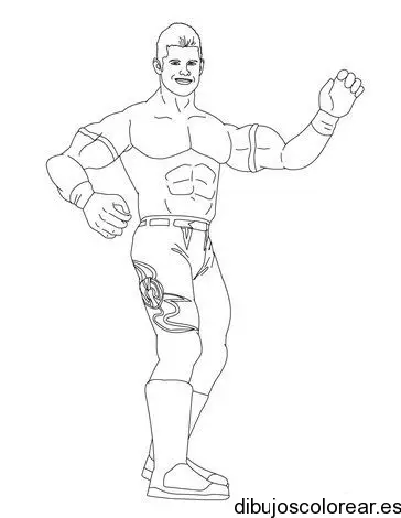 Dibujo de superhéroe