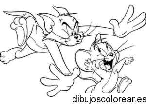 Dibujo de Tommy y Jerry 