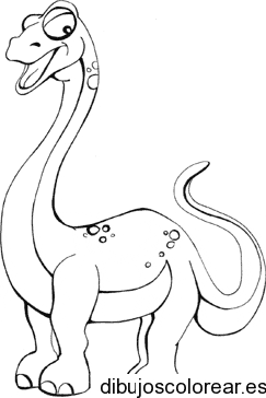 Dinosaurio sonríe