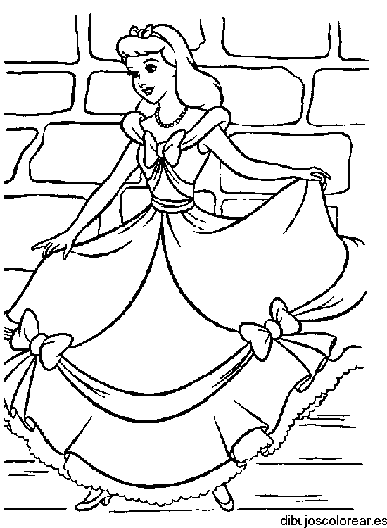 Dibujo de La Cenicienta