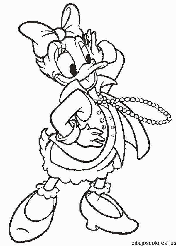 Dibujo de Daisy Duck