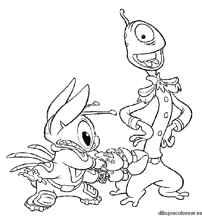Dibujo de Stitch