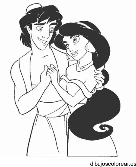 Dibujo de Aladino