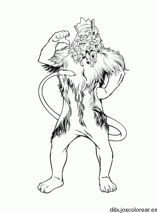 Dibujo de personaje de Mago de Oz