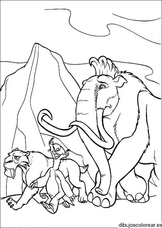 Dibujo de animales de paseo