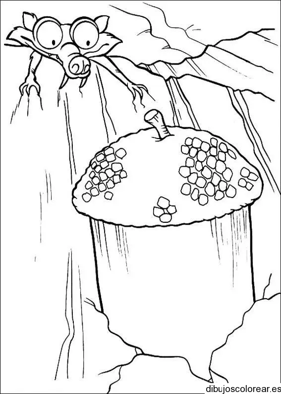 Dibujo de la era del hielo