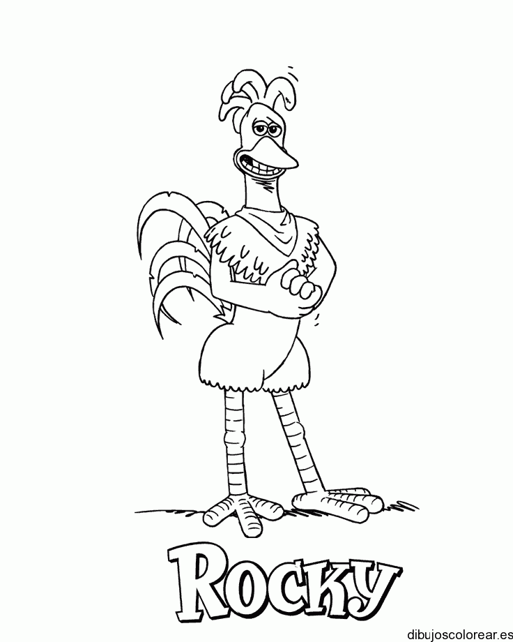 Dibujo de Rocky