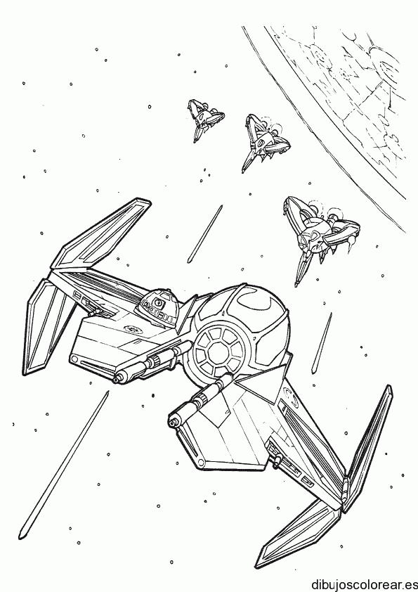 Dibujos de naves galácticas