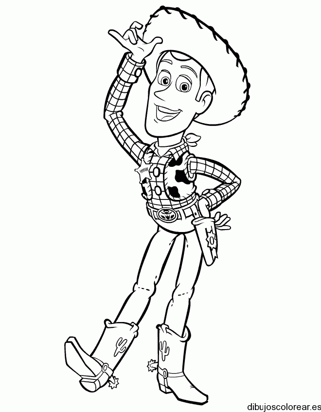 Tatuaje de vaquerito de Toy Story II