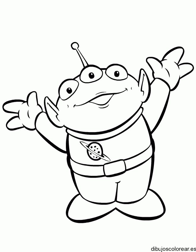 Dibujo de un personaje de Toy Story II