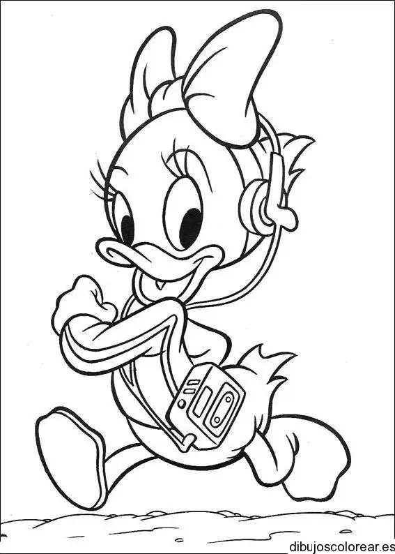 Dibujo de Daisy de niña