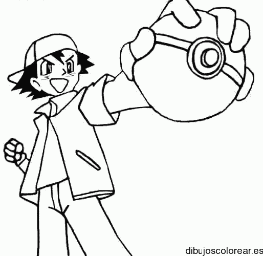 Dibujo de Pokemon niño