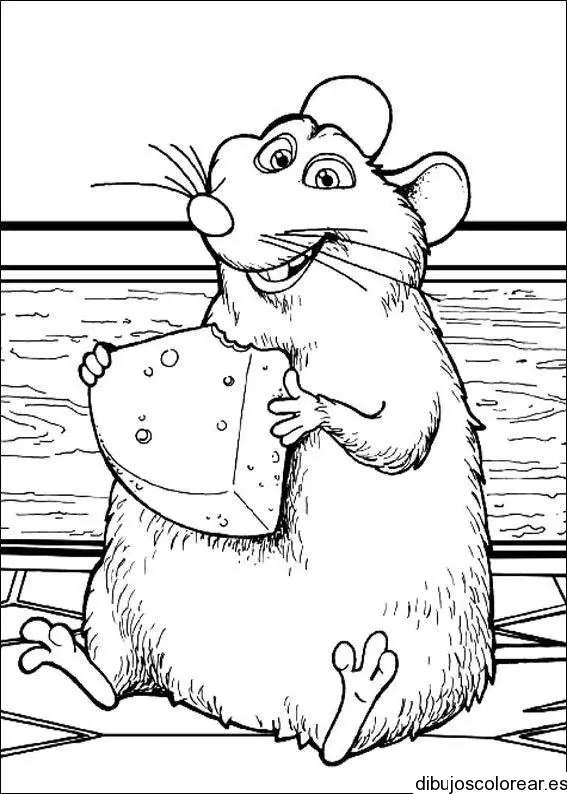 Tatuaje de ratón de Ratatouille