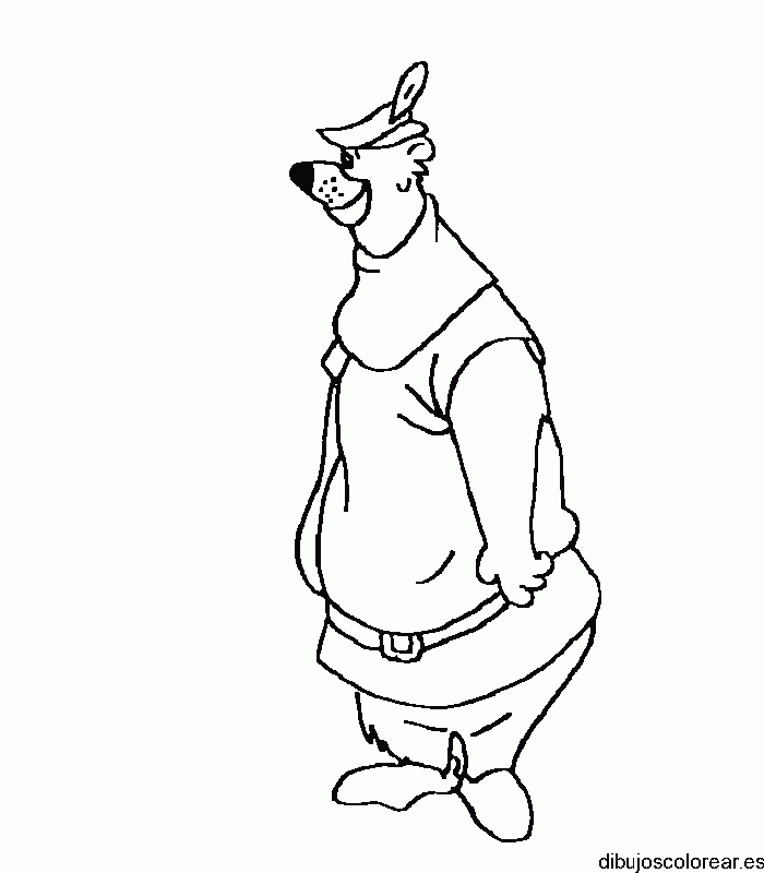 Dibujo de un oso
