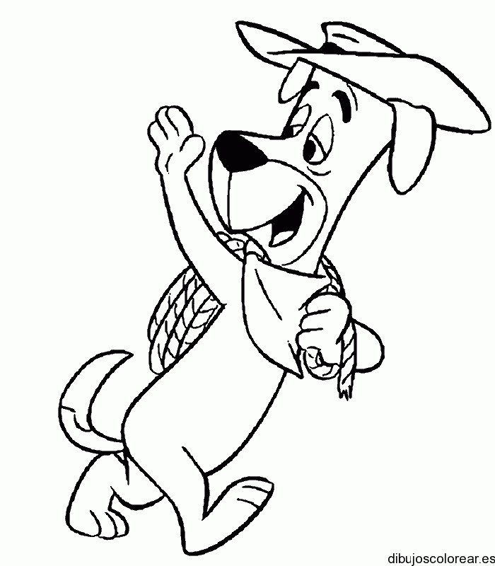 Dibujo de Roquet el perro