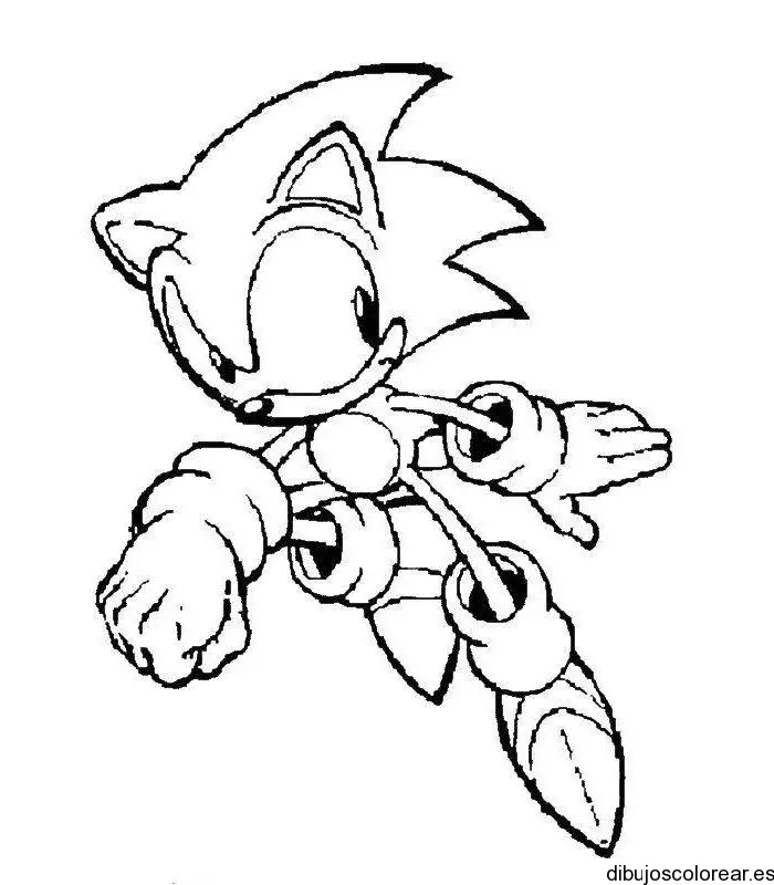 Dibujo de un héroe volador