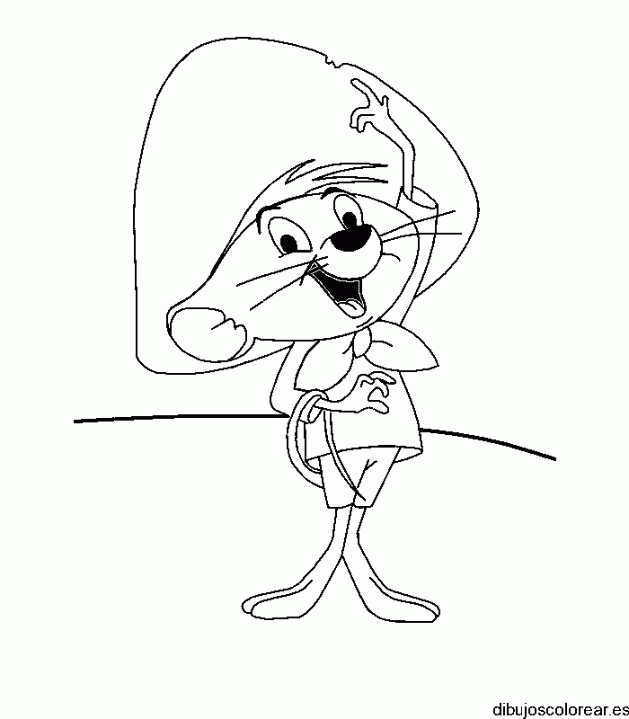 Dibujo de Speedy González