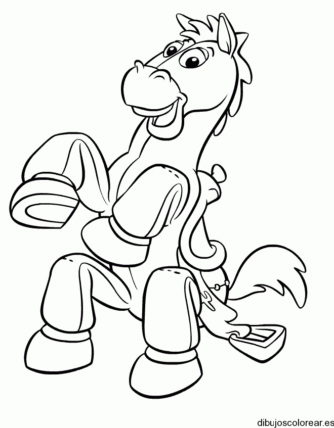 Dibujo del caballo de Woody
