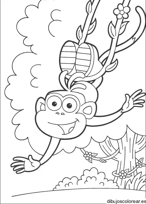 Dibujo de un mono