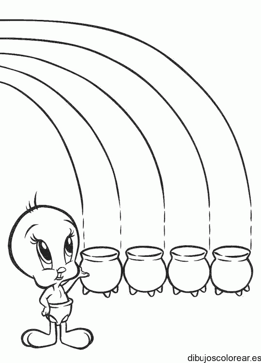 Dibujo de Piolín  niño