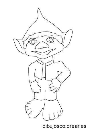 Dibujo de un duende