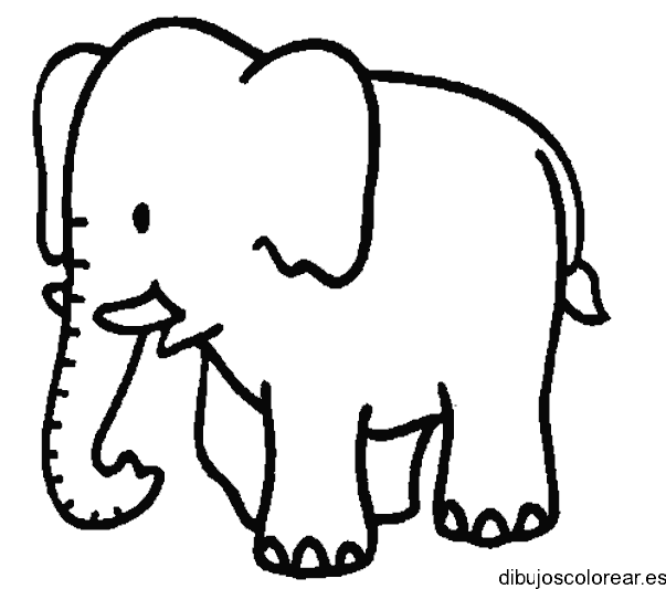 Dibujo de un elefante
