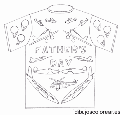 Dibujo de Felíz Día del Padre