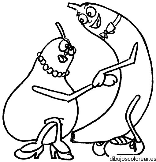 Dibujo de frutas 