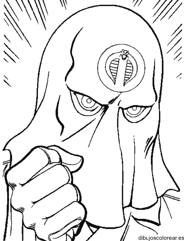 Dibujo villano GI Joe