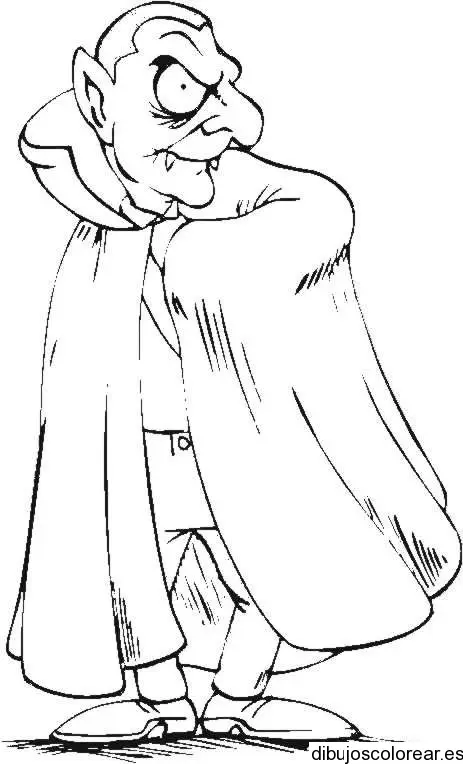 Dibujo de Conde Drácula