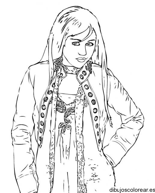 Dibujo de Hannah Montana