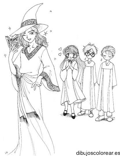 Dibujo de Harry Potter