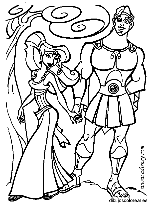 Dibujo de Hércules
