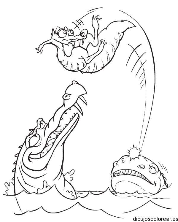 Dibujo de un lagarto