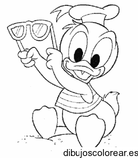 Dibujo del Patito Luis