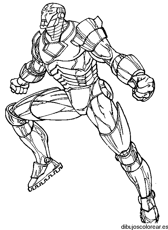 Dibujo de Iron Man