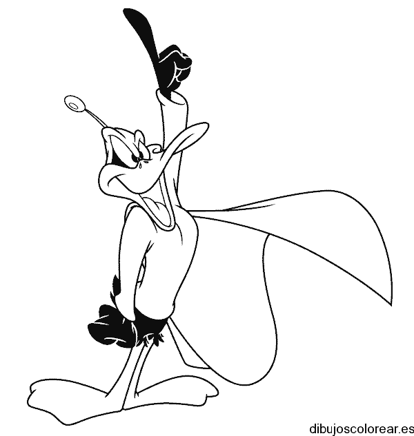 Dibujo del Pato Lucas