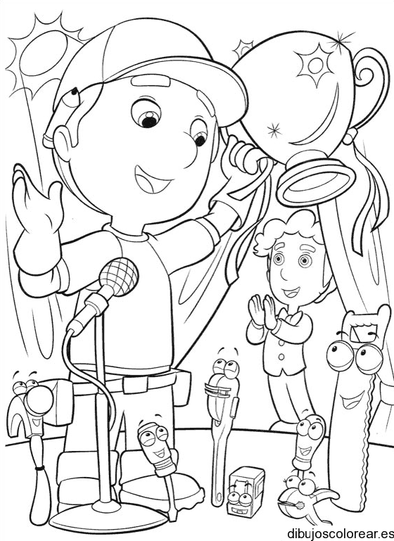 Dibujo de Manny Manitas