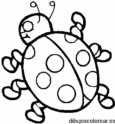 Dibujo de una mariquita