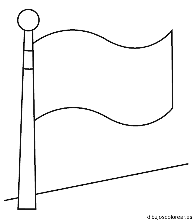 Dibujo de una bandera de barco