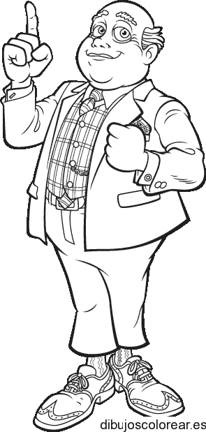 Dibujo de un caballero