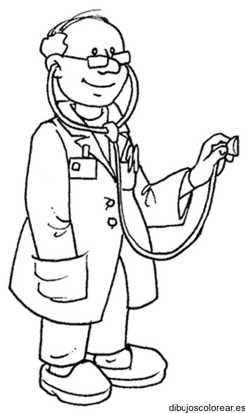 Dibujo de un médico