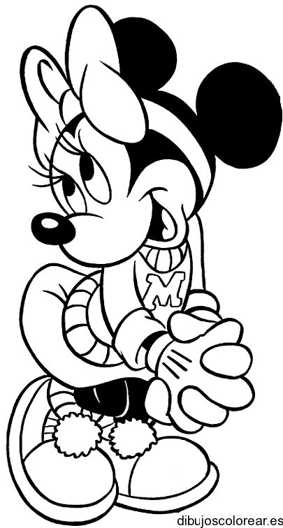 Dibujo de Minnie Mouse 