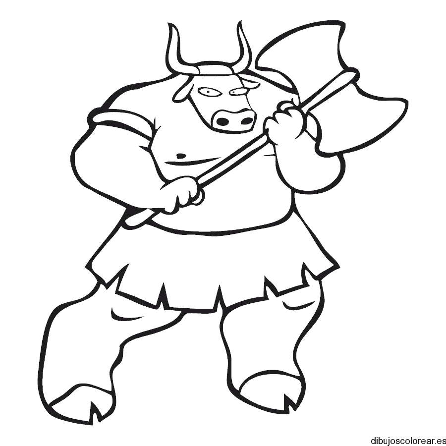 Dibujo de un enorme cerdo